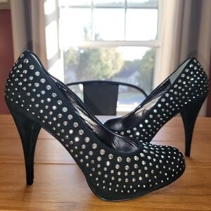 Steve Madden ' Twilitte' Rhinstone Heels -‎ Size 10